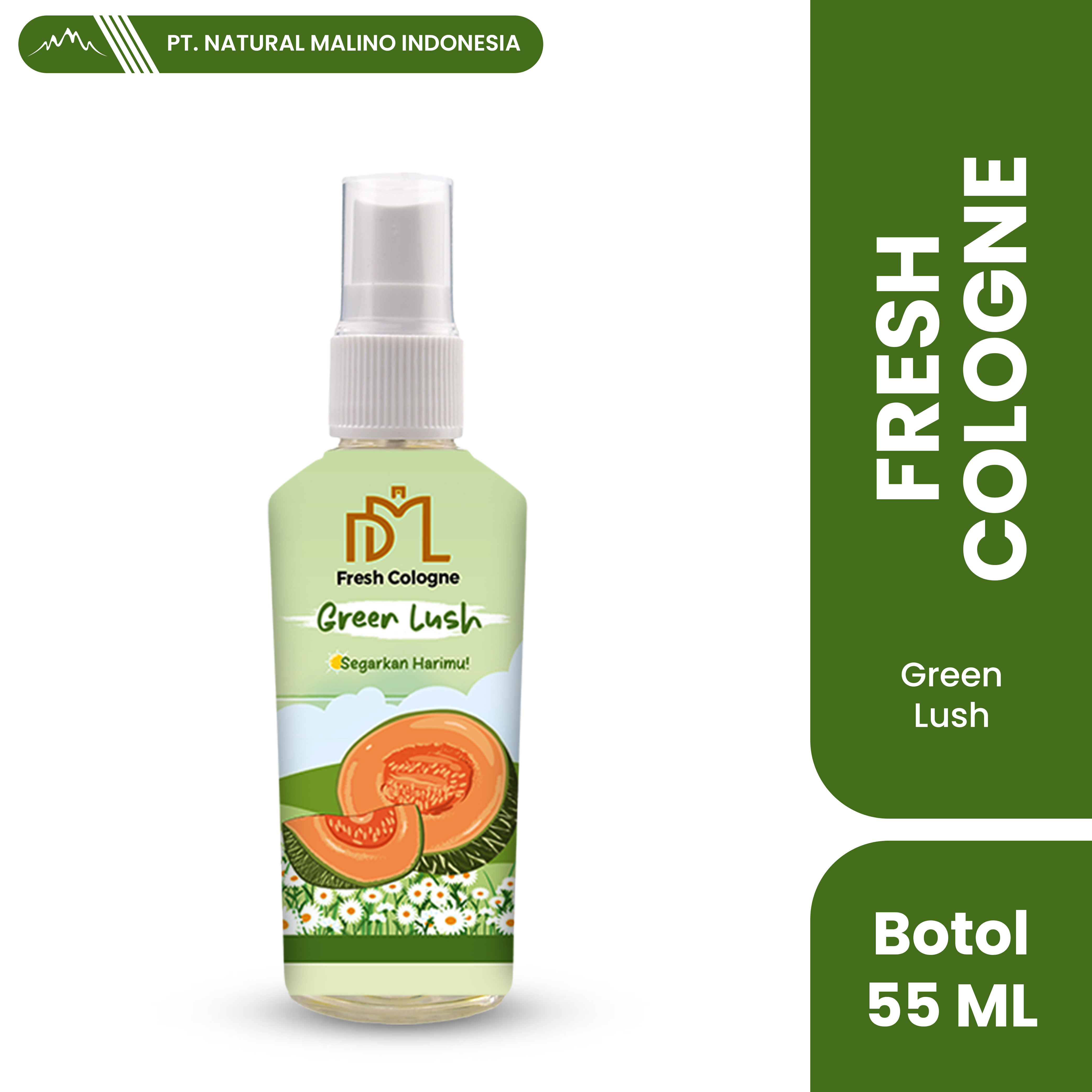 DML FRESH COLOGNE GREEN LUSH 55 ML