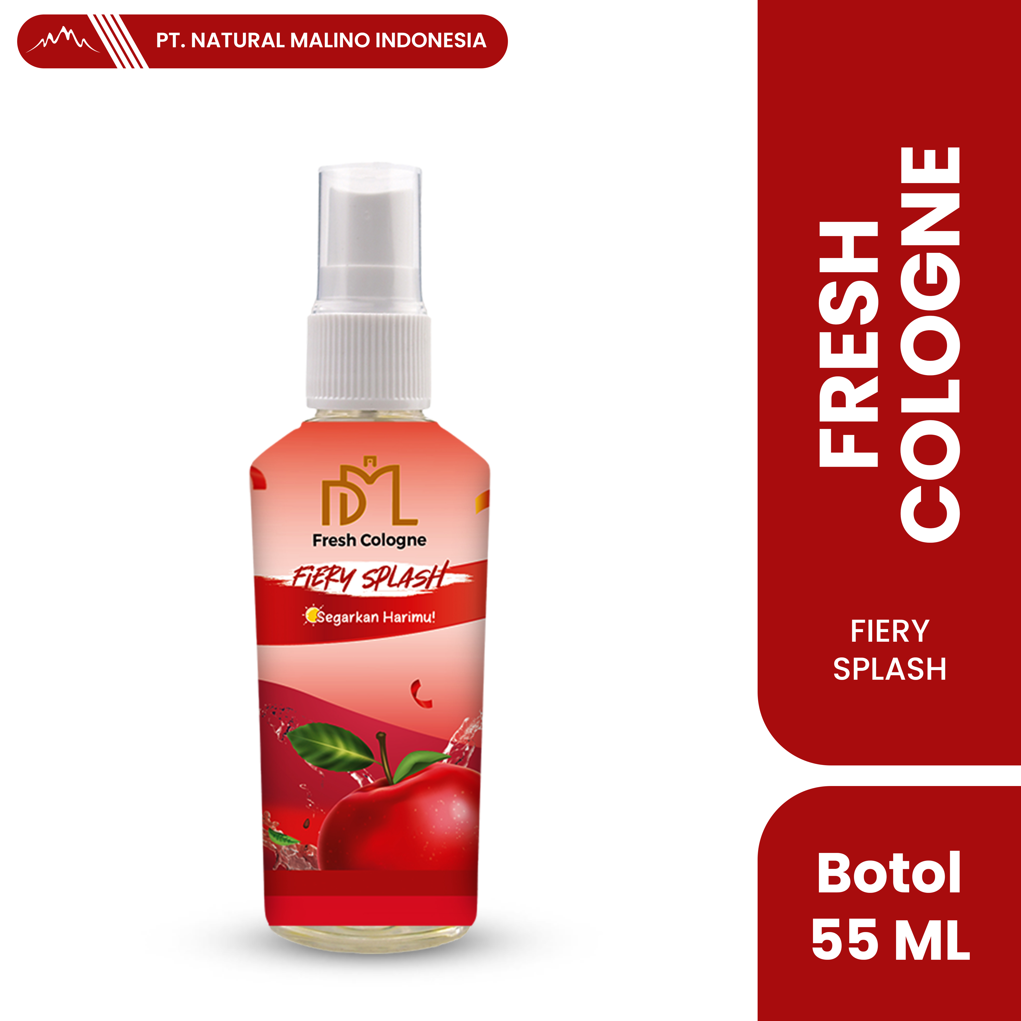 DML FRESH COLOGNE FIERY SPLASH 55 ML
