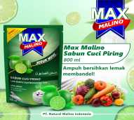 SABUN CUCI PIRING MAX MALINO 210ML