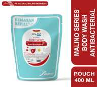 MALINO SERIES BODY WASH ANTIBACTERIAL POUCH 400 ML