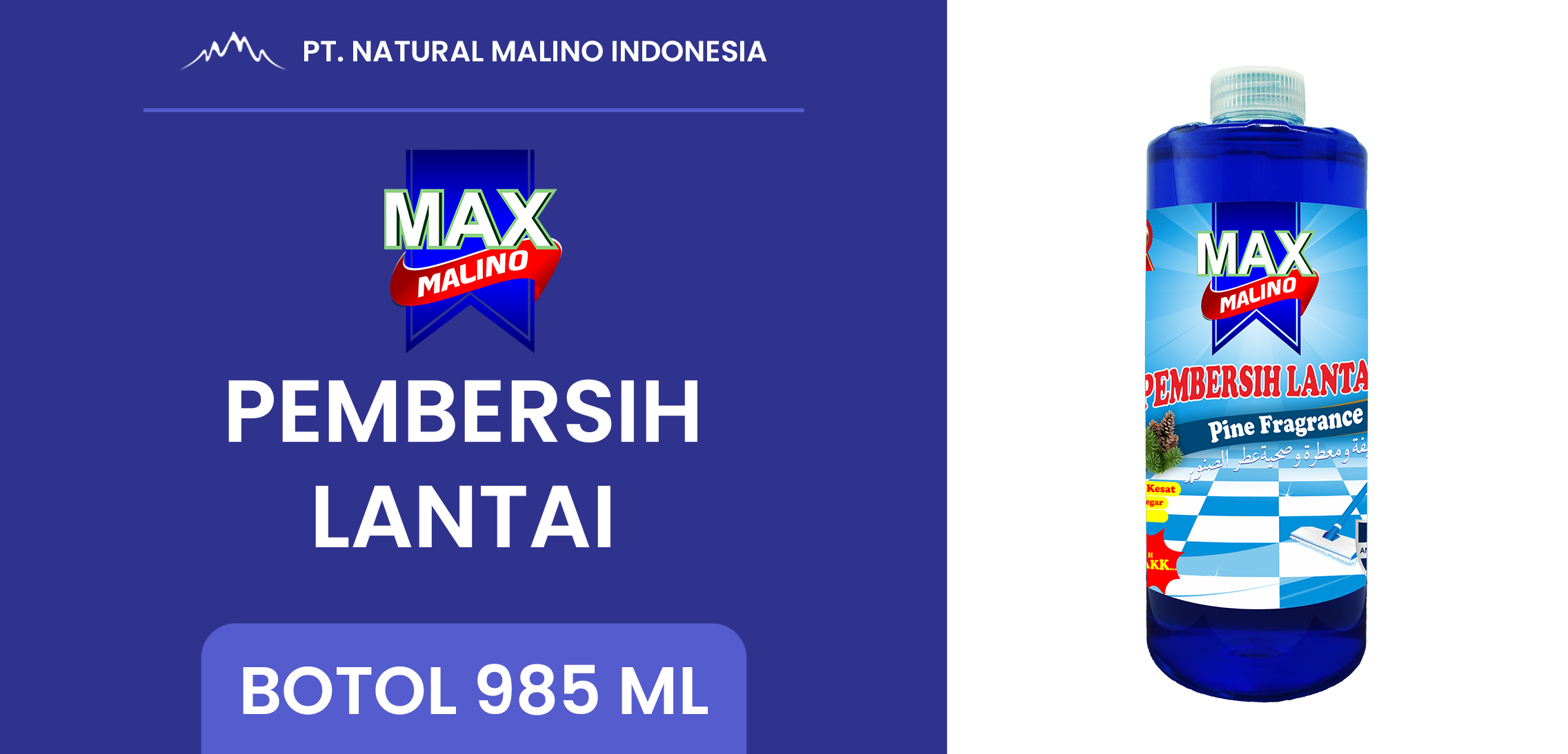 MAX MALINO PEMBERSIH LANTAI 985 ML